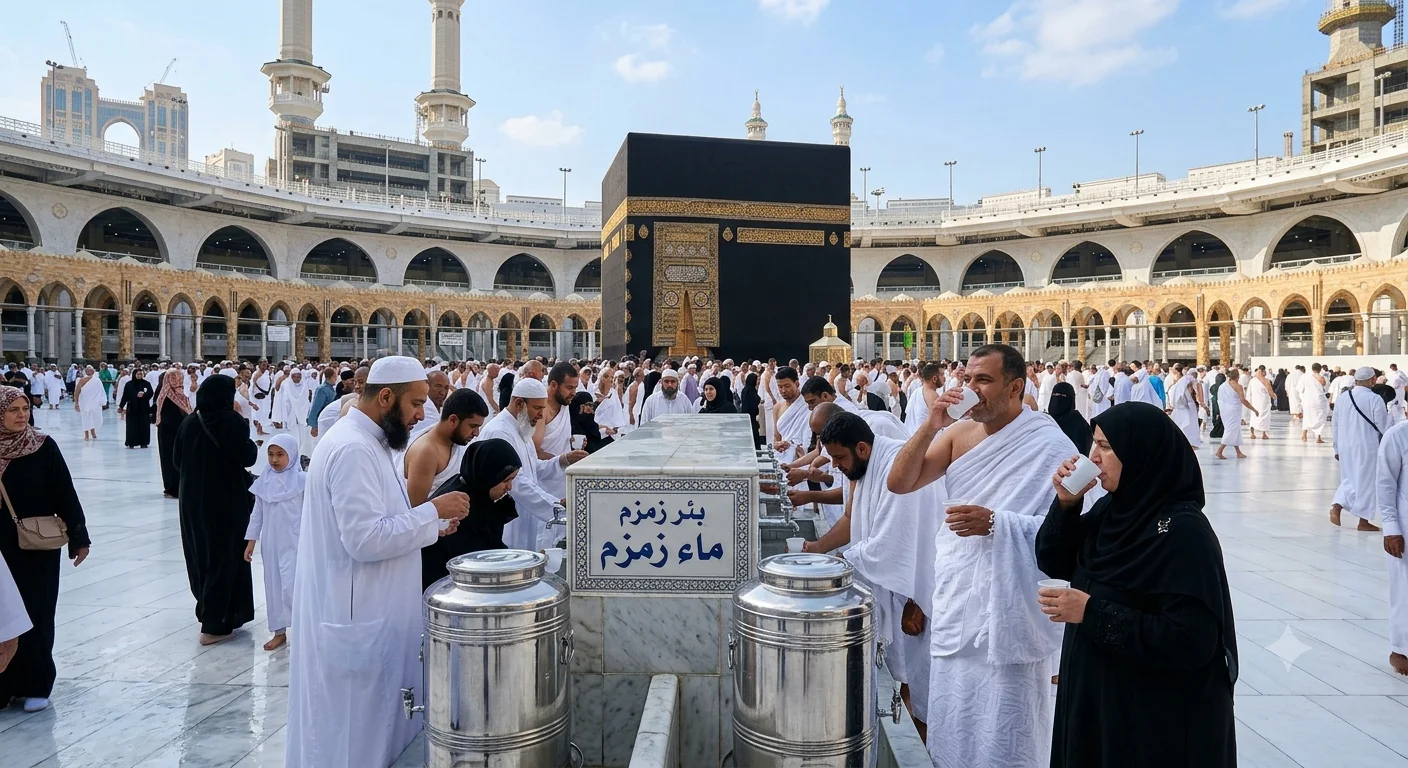 زمزم کے کنویں کی تاریخ